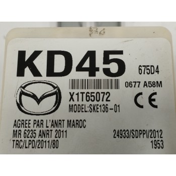 Recambio de modulo electronico para mazda 6 lim. (gh)(.2012) 2.2 turbodiesel cat referencia OEM IAM KD45675D4  