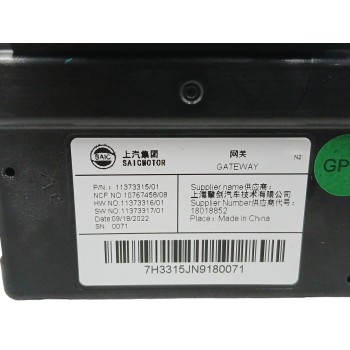 Recambio de modulo electronico para mg marvel r electric referencia OEM IAM 11373315 18018852 