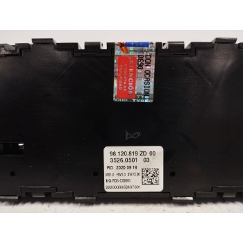 Recambio de sistema audio / radio cd para peugeot expert furgoneta (v_) 1.5 bluehdi 120 referencia OEM IAM 98120819ZD CONTROLES 