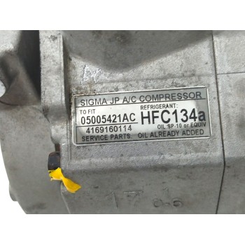 Recambio de compresor aire acondicionado para chrysler voyager (rg) 2.8 crd cat referencia OEM IAM 05005421AC  