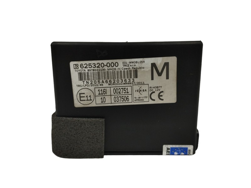 Recambio de modulo electronico para toyota auris 1.2 16v turbo cat referencia OEM IAM 625320000 Recambio de modulo electronico para toyota auris 1.2 16v turbo cat referencia OEM IAM 625320000