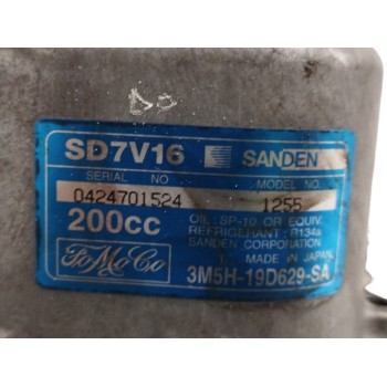 Recambio de compresor aire acondicionado para ford focus berlina (cap) 1.6 tdci cat referencia OEM IAM 3M5H19D629SA SD7V16 