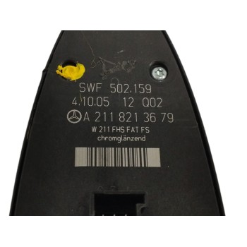 Recambio de mando elevalunas delantero izquierdo para mercedes-benz clase e (w211) berlina 3.5 v6 cat referencia OEM IAM A211821