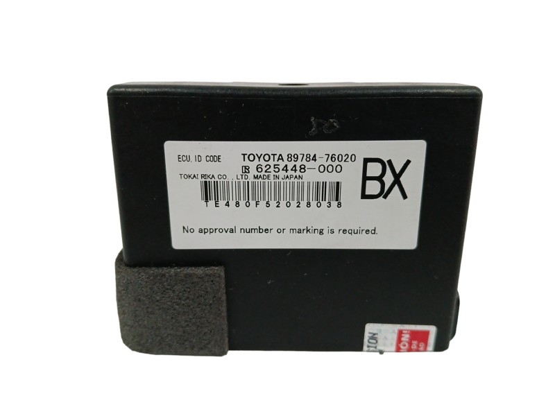 Recambio de modulo electronico para lexus ct 1.8 16v cat (híbrido) referencia OEM IAM 8978476020 625448000 