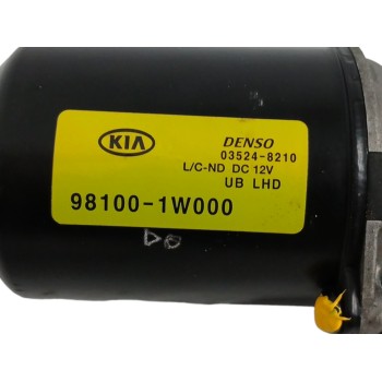 Recambio de motor limpia delantero para kia rio iii (ub) 1.2 cvvt referencia OEM IAM 981001W000  