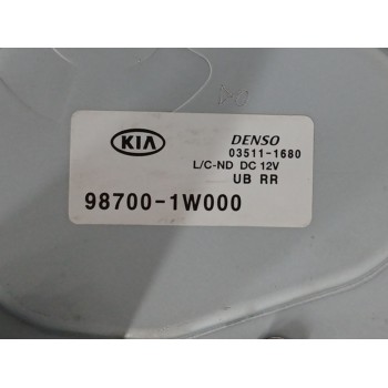 Recambio de motor limpia trasero para kia rio iii (ub) 1.2 cvvt referencia OEM IAM 987001W000  