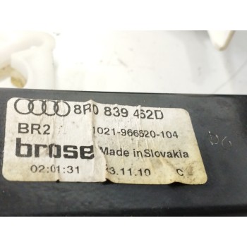 Recambio de elevalunas trasero derecho para audi q5 (8r) 2.0 16v tdi referencia OEM IAM 8R0839462D 8K0959812A 