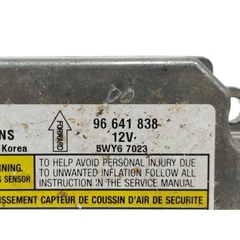 Recambio de centralita airbag para chevrolet epica 2.5 cat referencia OEM IAM 96641838 5WY67023 