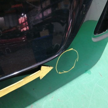 Recambio de tapa maletero para saab 9-3 (ys3f, e79, d79, d75) 1.9 tid referencia OEM IAM  OBSERVAR FOTOS 