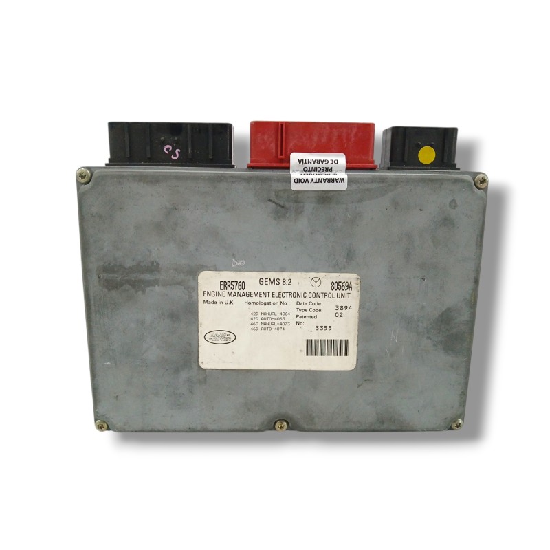 Recambio de centralita motor uce para land rover range rover (lp) hse (165kw) referencia OEM IAM ERR5760 80569A 