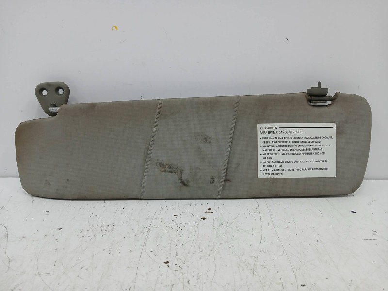 Recambio de parasol izquierdo para hyundai h 1 2.5 turbodiesel cat referencia OEM IAM Recambio de parasol izquierdo para hyundai h 1 2.5 turbodiesel cat referencia OEM IAM