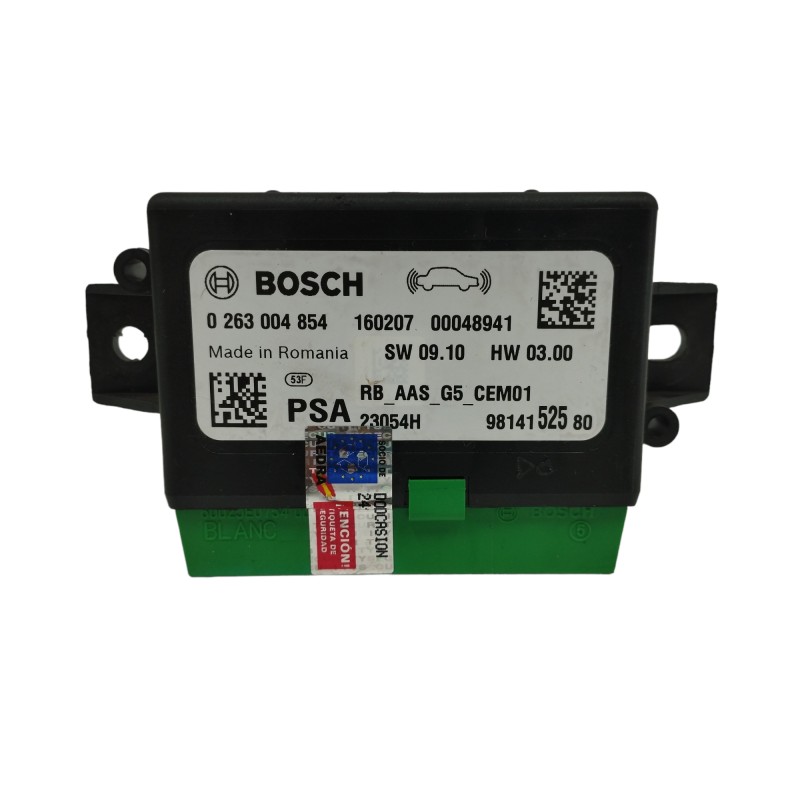 Recambio de modulo electronico para peugeot 308 1.6 blue-hdi fap referencia OEM IAM 9814152580 0263004854 