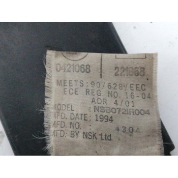 Recambio de cinturon seguridad delantero derecho para opel monterey 3.1 turbodiesel referencia OEM IAM 90628EEC  