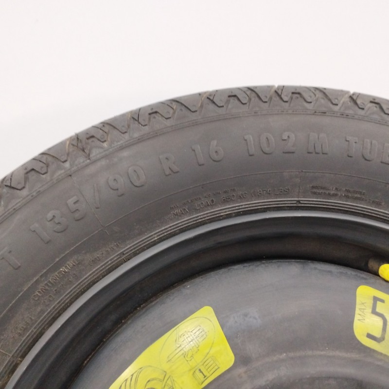 NEUMATICO REPUESTO 3 5BX16 ET32 5H 5X118