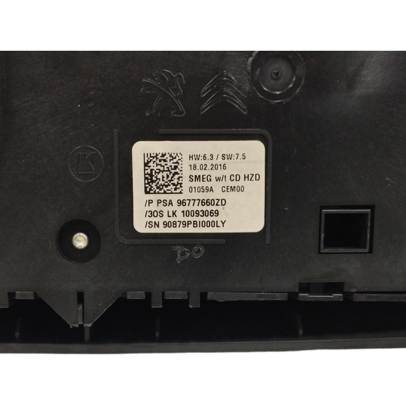 MANDO MULTIFUNCION CONTROLES AUDIO Y WARNING