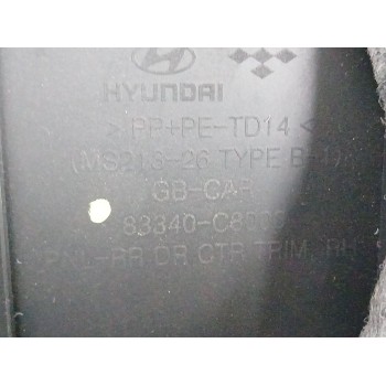 Recambio de guarnecido puerta trasera derecha para hyundai i20 1.2 16v cat referencia OEM IAM 83340C8000  
