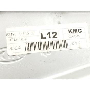 Recambio de elevalunas delantero izquierdo para kia sportage 2.0 crdi referencia OEM IAM 824701F120 824701FXXX 
