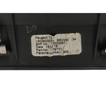 Recambio de rejilla aireadora para peugeot 308 1.6 blue-hdi fap referencia OEM IAM 1303823XZD LADO DERECHO 