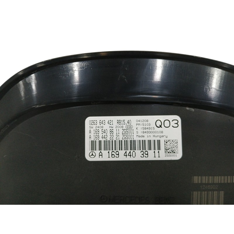 CUADRO INSTRUMENTOS 0263643421