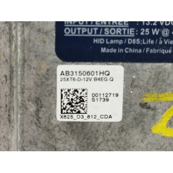 Recambio de centralita faros xenon para hyundai ioniq referencia OEM IAM AB3150601HQ 25XT6D 