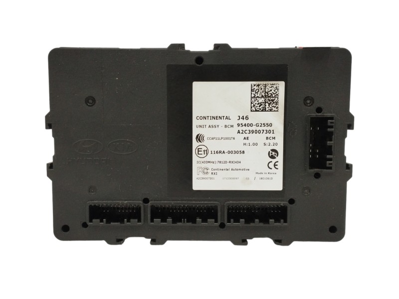 Recambio de modulo electronico para hyundai ioniq referencia OEM IAM 95400G2550 A2C39007301 