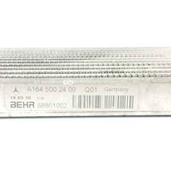 Recambio de radiador aceite para mercedes-benz clase m (w164) 3.0 cdi cat referencia OEM IAM A1645002400 S8861002 A0005010765