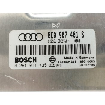 Recambio de centralita motor uce para audi a4 cabrio (8h) 2.5 v6 24v tdi referencia OEM IAM 8E0907401S 0281011435 
