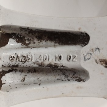 Recambio de llanta para mercedes-benz clase m (w164) ml 280 cdi 4-matic (164.120) referencia OEM IAM A2514011002 7,5JX17H2 ET56 