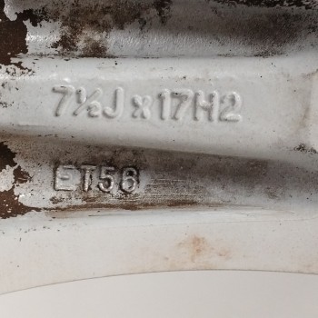 Recambio de llanta para mercedes-benz clase m (w164) ml 280 cdi 4-matic (164.120) referencia OEM IAM A2514011002 7,5JX17H2 ET56 