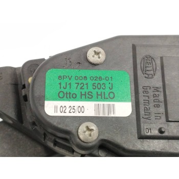 Recambio de potenciometro pedal para volkswagen new beetle (9c1/1c1) 1.6 referencia OEM IAM 1J1721503J 6PV00802601 