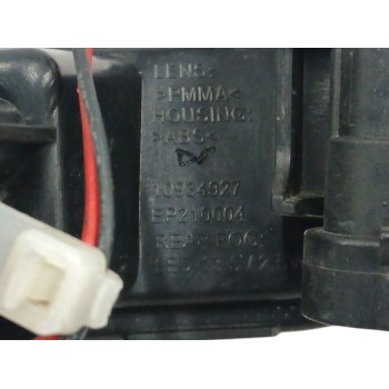 Recambio de piloto trasero derecho paragolpes para mg marvel r electric referencia OEM IAM 10934927 REFLECTOR 