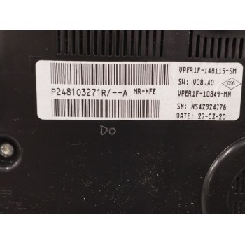 Recambio de cuadro instrumentos para renault kadjar 1.5 blue dci diesel fap referencia OEM IAM P248103271R  