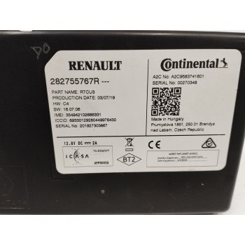 Recambio de modulo electronico para renault megane iv berlina 5p 1.3 tce referencia OEM IAM 282755767R A2C9583741601 