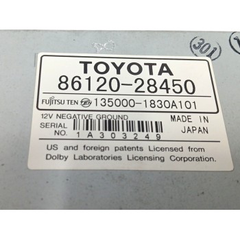 Recambio de sistema navegacion gps para toyota previa (r30) 2.4 16v cat referencia OEM IAM 8612028450 1350001830A101 