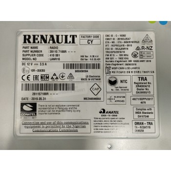 Recambio de sistema navegacion gps para renault megane iv berlina 5p 1.3 tce referencia OEM IAM 281157188R  