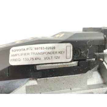 Recambio de antirrobo para toyota corolla (e12) 1.4 turbodiesel cat referencia OEM IAM 8978302020 LLAVE DAÑADA 45020024