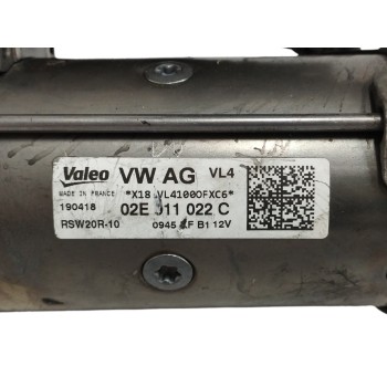 Recambio de motor arranque para seat leon st (5f8) 2.0 tdi referencia OEM IAM 02E911022C  