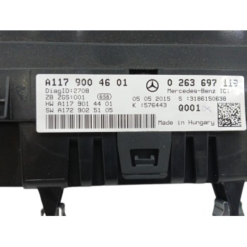 Recambio de cuadro instrumentos para mercedes-benz clase cla (w117) shooting brake cla 220 d (117.903) referencia OEM IAM A11790