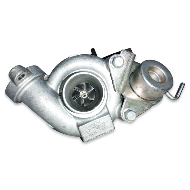 Recambio de turbocompresor para ford fusion (ju_) 1.6 tdci referencia OEM IAM 9657530580 4917307502 TD025S206T4