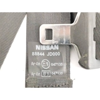 Recambio de cinturon seguridad trasero derecho para nissan qashqai (j10) 2.0 dci turbodiesel cat referencia OEM IAM 88844JD000  