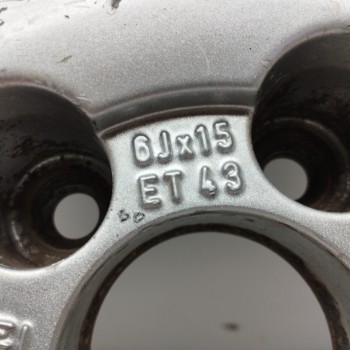 Recambio de llanta para opel zafira a 2.0 16v di cat (x 20 dtl / ld3) referencia OEM IAM 9192422 6JX15 ET43 