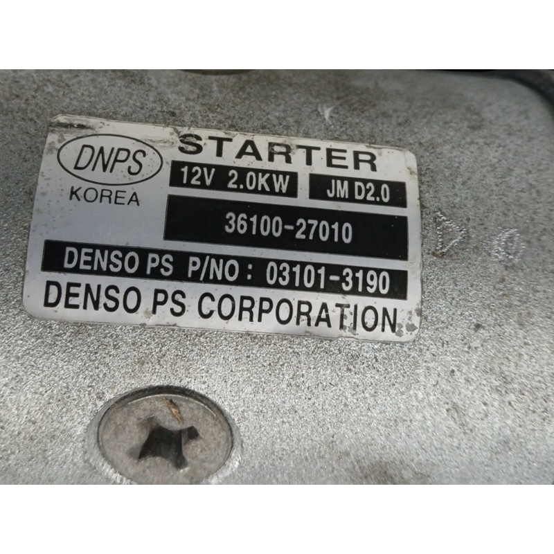 MOTOR ARRANQUE 031013190