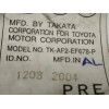 Recambio de cinturon seguridad delantero izquierdo para toyota corolla (e12) 1.4 turbodiesel cat referencia OEM IAM TKAF2EF678P 