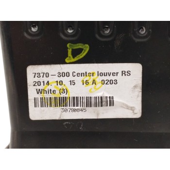 Recambio de rejilla aireadora para volvo v40 1.6 diesel cat referencia OEM IAM 30780845 CENTRAL DERECHA 