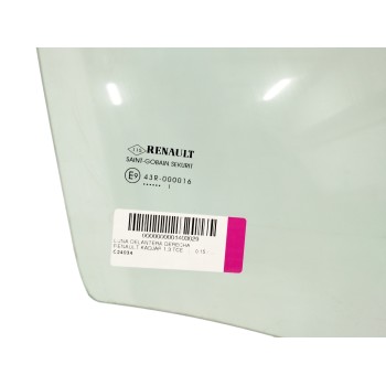 Recambio de luna delantera derecha para renault kadjar 1.3 tce referencia OEM IAM   