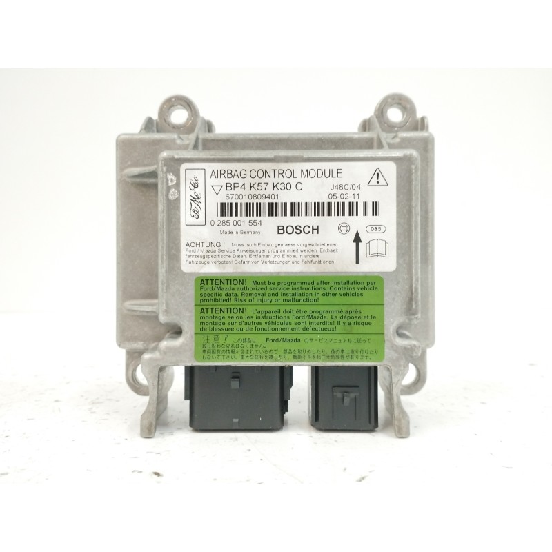 Recambio de centralita airbag para mazda 3 berlina (bk) 2.0 16v cat referencia OEM IAM BP4K57K30C 0285001554 
