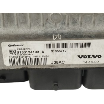 Recambio de centralita motor uce para volvo v40 1.6 diesel cat referencia OEM IAM 31355712 S180134103A 