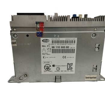 Recambio de sistema audio / radio cd para peugeot 208 1.2 12v e-vti referencia OEM IAM 9811066580  