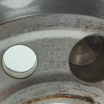 Recambio de llanta para audi a6 berlina (4f2) 2.0 tdi referencia OEM IAM 4F0601025AJ 7,5JX16H2 ET45 5H 5X110