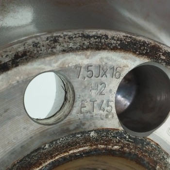 Recambio de llanta para audi a6 berlina (4f2) 2.0 tdi referencia OEM IAM 4F0601025AJ 7,5JX16H2 ET45 5H 5X110